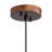 Schwenk 1 - Light Copper Cone Pendant