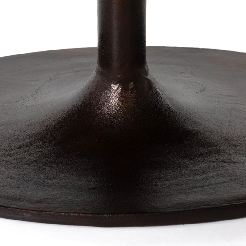 Simone Coffee Table, 16.5" H x 29.5" L x 54.75" W, Antique Rust