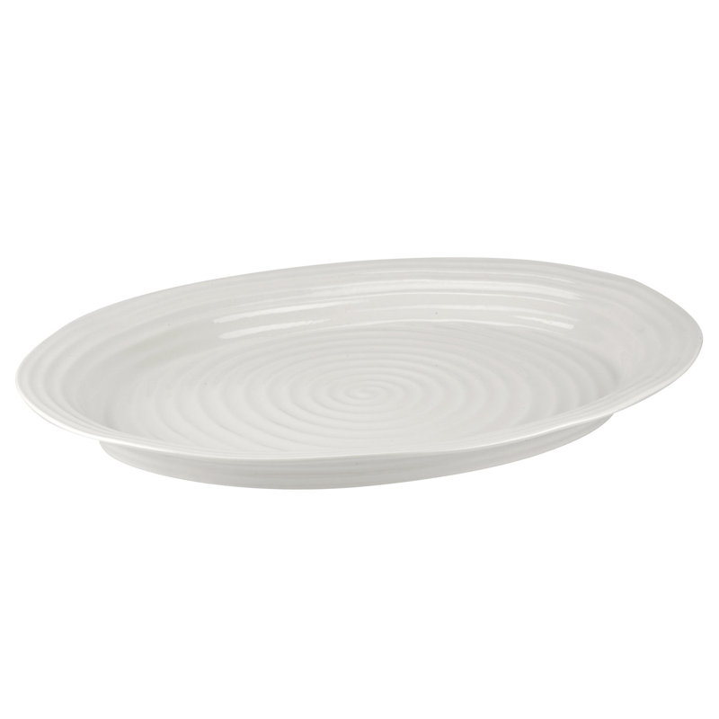 Sophie Conran, White - Platter, 4.6 cm H x 51 cm W x 40 cm L