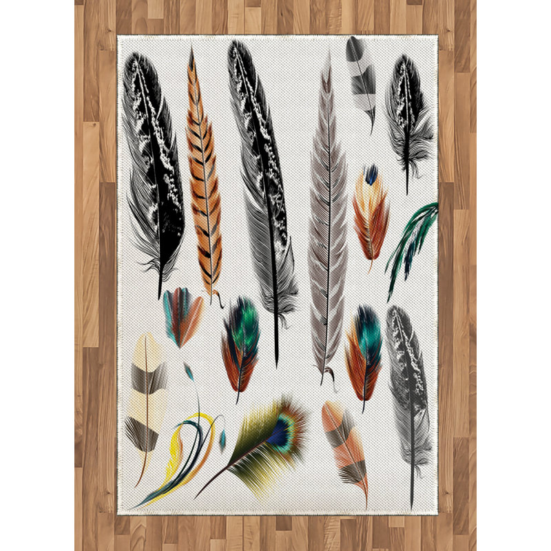 Tapis décoratif Boho, Rectangle— 4 pi x 5 pi 8 po