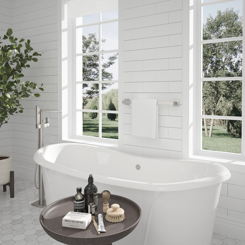 23.75'' Brushed Nickel Wall Mounted Towel Bar