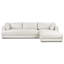 Marcel 122" Fabric Sectional Sofa with 80" Chase in Bright Ash-1420489729-1420491775