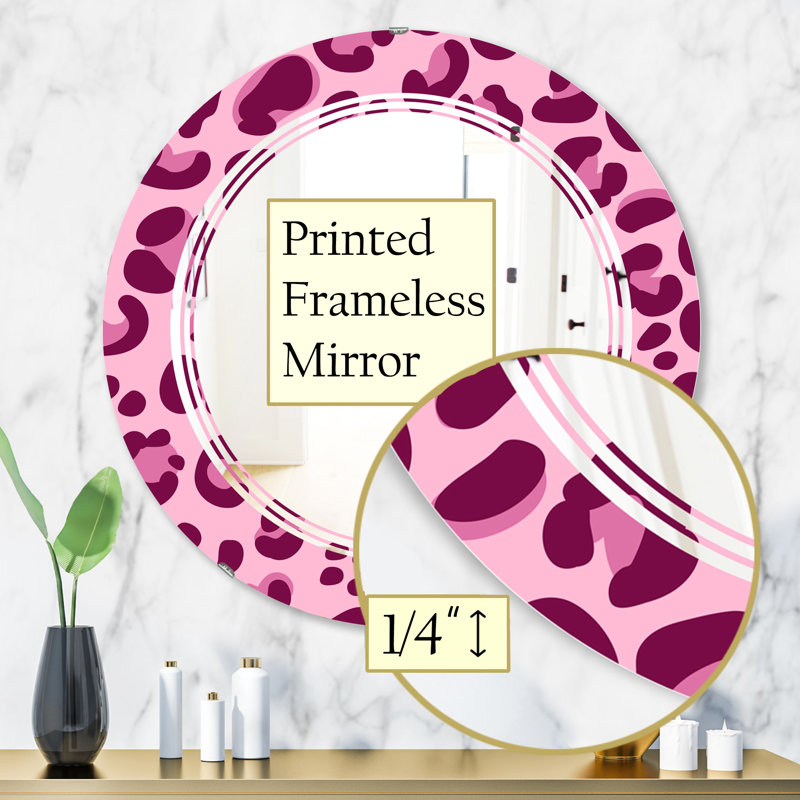 Miroir mural Leam, H 31,5 po x l po