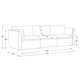 Greylan 114'' 3 - Piece Modular Sofa