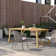 Alyisa Rectangular Teak Outdoor Dining Table