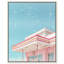 Linear Symmetry II Americana Canvas Print by Oliver Gal, Black Frame, 16 x 20-126225098-126225097