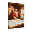 Noël, père Noël, carte, globe, atelier, scène-1812936234