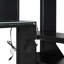 Lit mezzanine Gaming avec bureau éclairé, prises de courant, panneau perforé, tablettes et armoire multi-rangement-1397531891-1397531893