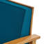 Fauteuil club Blue Wood