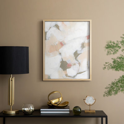 «Sand Story II», reproduction encadrée - bois massif