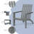 Garberville Acacia Outdoor Adirondack Chair-1810749688