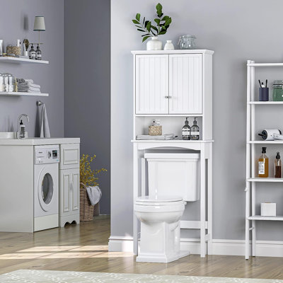Rangement autoportant au-dessus de la toilette Braijon