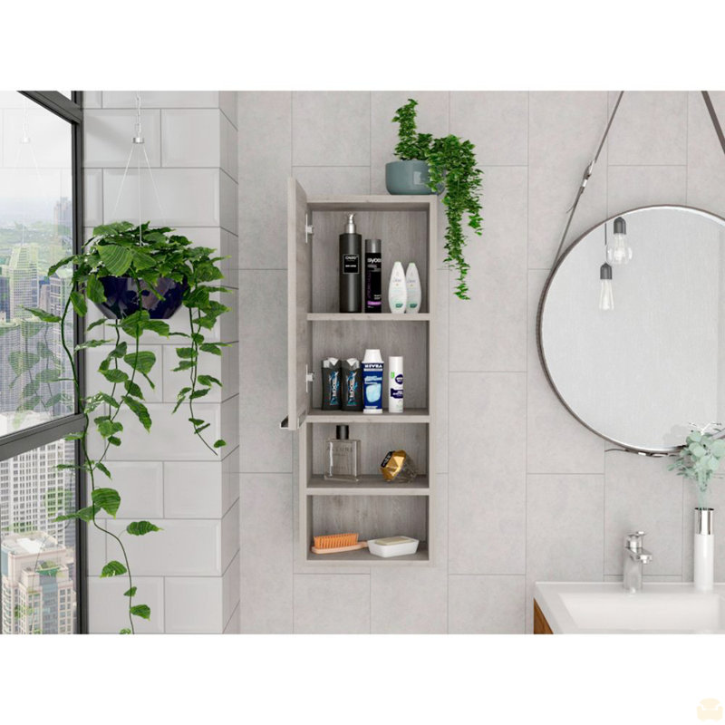 2-Shelf Bathroom Cabinet