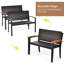 Rakesh Rattan Park Bench