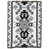 Blanc / gris / noir oriental