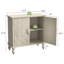 31.5" Sideboard with Solid Wood Legs-123492158