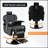 Heavy Duty Reclining Barber Chair With 360° Swivel, Height Adjustable, And Reinforced Stitching For Professional Salons