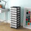Tiroir de rangement à 9 tiroirs avec roulettes verrouillables - Basics by Wayfair ™