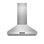 Hotte de cuisine 48 pouces, 1200 pi³ / min, hotte de cuisine murale à 4 vitesses avec contrôle tactile et hotte de cuisine en acier inoxydable avec 4 lumières DEL