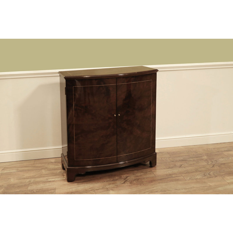 Large Dark Transitional Expandable Dining & Gaming Table With Perimeter Leaves and Leaf Storage Cabinets