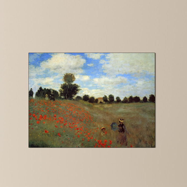 Claude Monet - Wrapped Canvas Painting, 60cm H x 80cm W x 1.8cm D