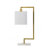 9X14.3X25.2" Metal Table Lamp