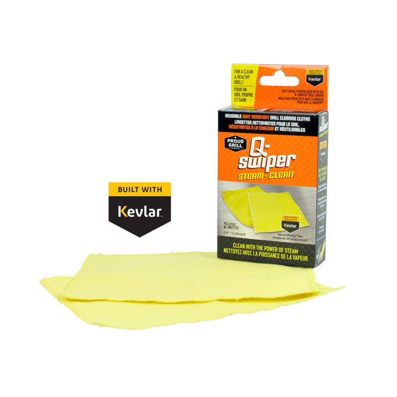 Proud Grill Q-Swiper Steam Clean Cloth 2 pk