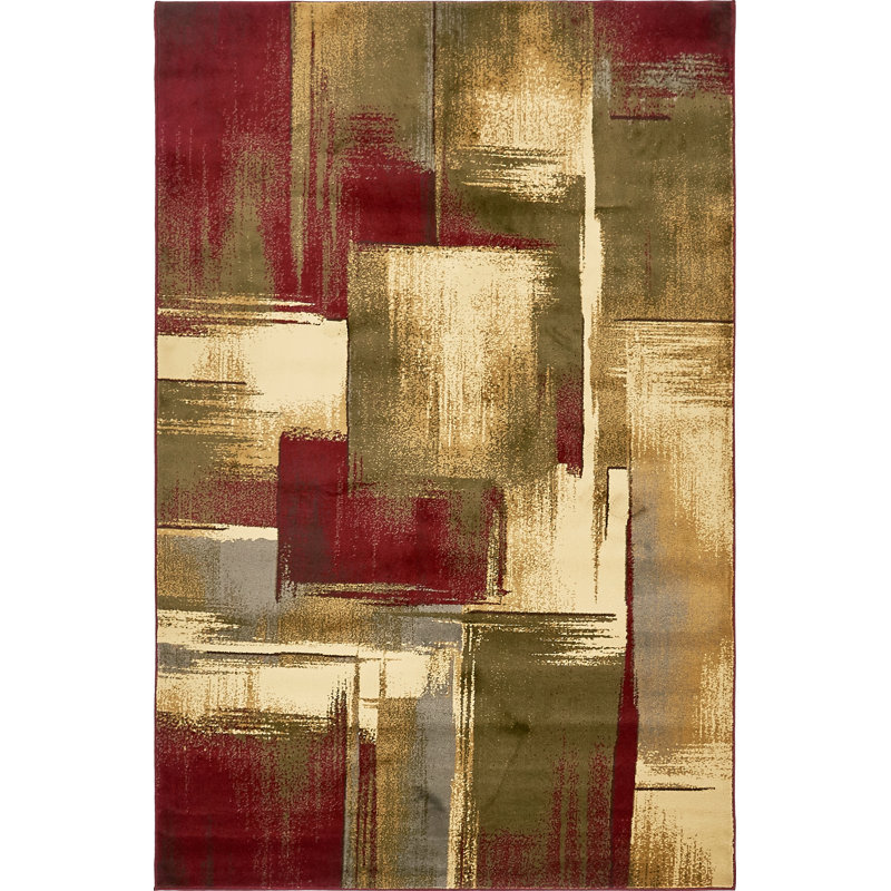 Abstract Area Rug, Rectangle 66 x 91cm