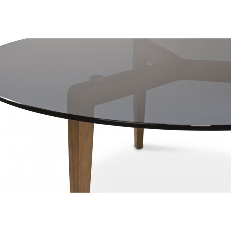 Mineo Solid Wood Round Coffee Table