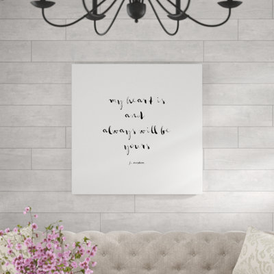 Classic Quotes II by Jarman Fagalde - Wrapped Canvas Print