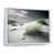 White Floater Framed