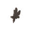Teak Slice Wall Décor, Lg, Dark Gray