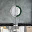 Huldar Glass Flat Wall Mirror