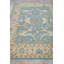 Exquisite Rugs Claremont Oushak Handmade Hand-Tufted New Zealand Wool On Canvas Ivory/Light Blue Area Rug-112678121