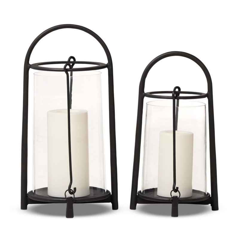 Raza Outdoor Lantern Set