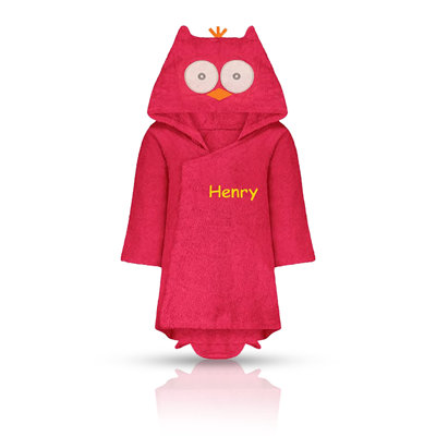 Plush Baby Ankle Bathrobe with Hood
