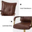 Gedrie Modern Faux Leather Swivel Office Chair-2056179910-2016394841