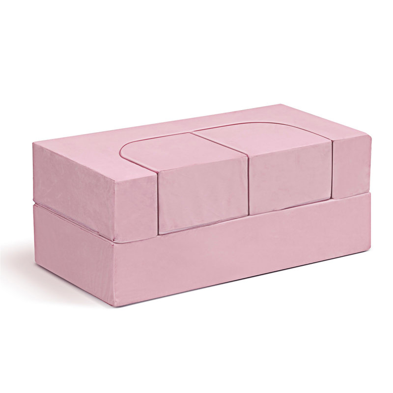 Canapé-lit Boneless Kids, Rose