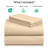 Luxclub 4 PC Butter Full Silky Soft Cooling Extra Deep Pocket Performance Sheet Set-124811062-124811066