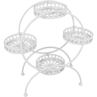 Support pour plante intérieur / extérieur à 4 niveaux Arnstein