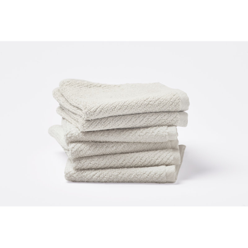100% Cotton Midweight Washcloth, Natural
