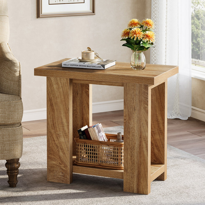 Wooden Side Table, 1 PC, 1, Natural