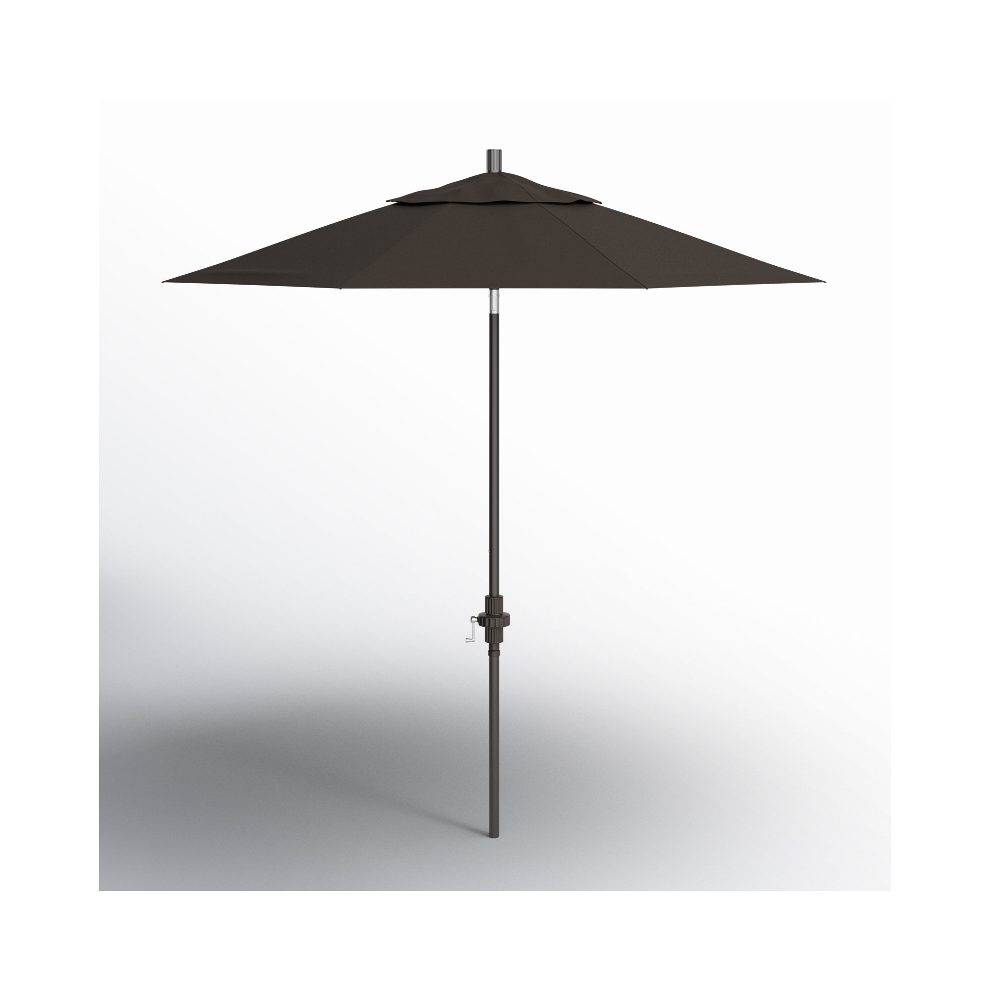 Che 90'' Outdoor Umbrella, Mocha Performance Canvas