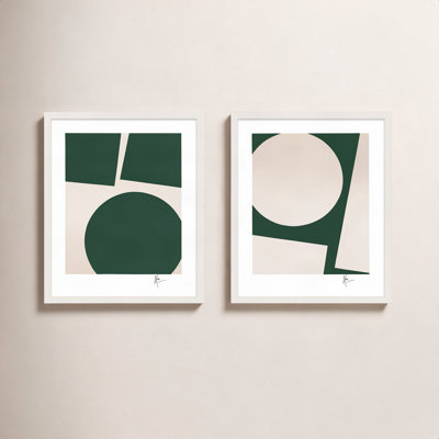 You and Me "In Green" 2-Piece Painting Set