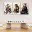 3 Piece Wrapped Canvas Print-1858672299