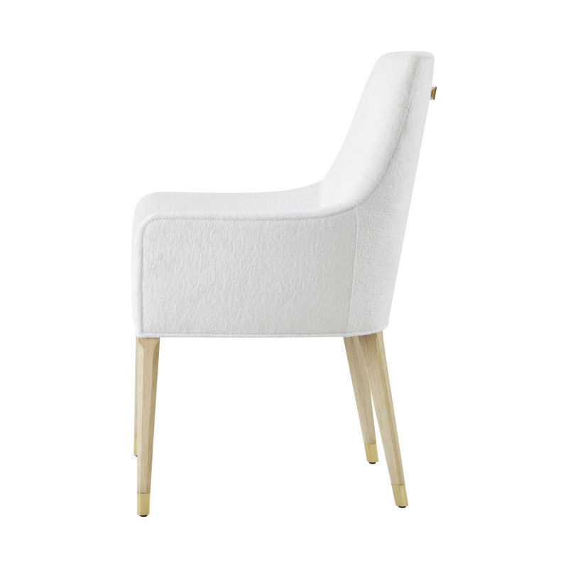 Judith Leiber Couture Upholstered Arm Chair, Gold/Solstice