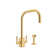 Holborn™ Single Hole U-Spout Kitchen Faucet With Square Body And Sidespray