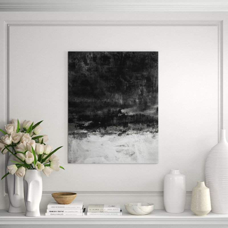 Clash Print by Elena Carlie, Glass Coat, 50" H x 40" W