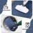 Thick Memory Foam Bath Rugs, Soft Absorbent Velvet Bathroom Mats With Non-Slip Dots Underside-40070975-40070945