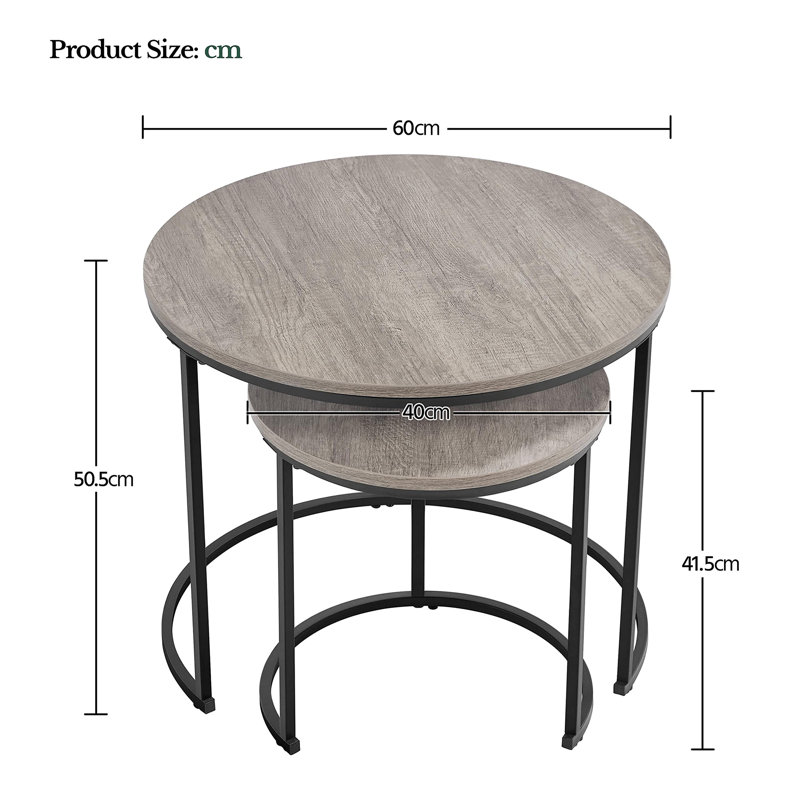 Alishka Coffee Table, Grey